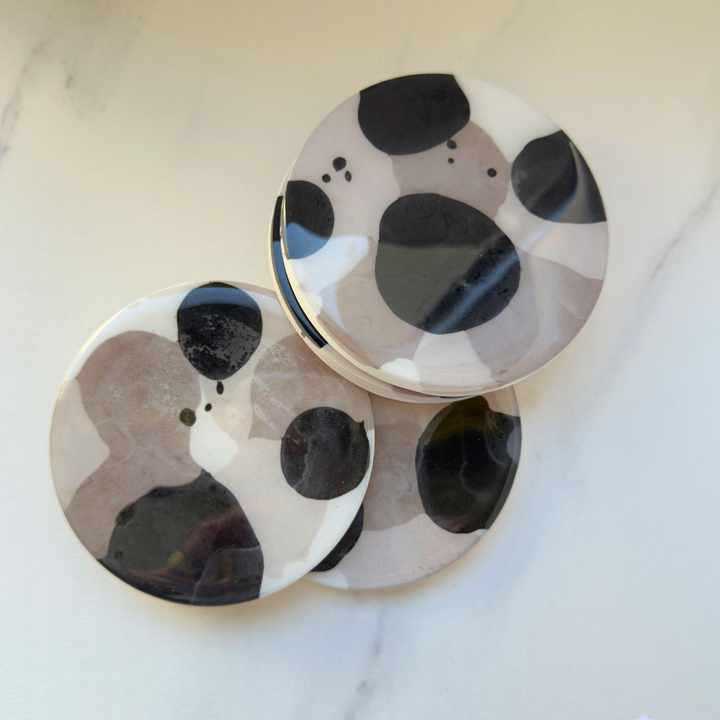 Neutral Funky Coaster Set - Archi