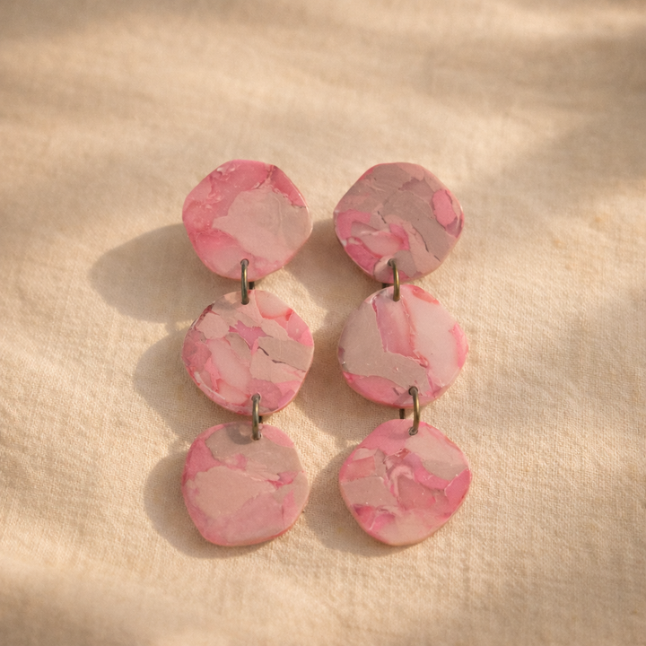 Dahlia Handmade Dangle | Statement Drop Earrings